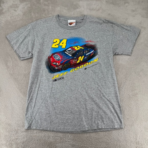 Winners Circle Other - Vintage Y2K Winners Circle Jeff Gordon #24 NASCAR Shirt Mens Large Gray Preowned